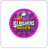 Ice Breakers Sours Strawberry & Berries