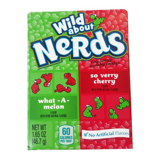 Wonka Wild Cherry and Watermelon Nerds 46.7g