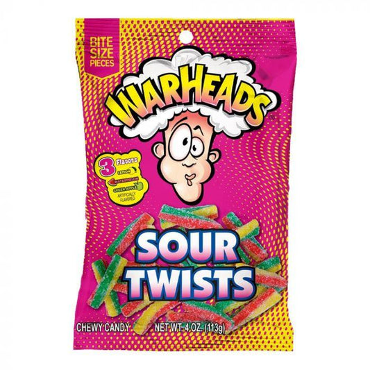 Warheads Sour Twists 56g