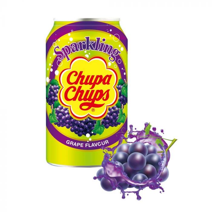 Chupa Chups Sparkling Grape 345ml