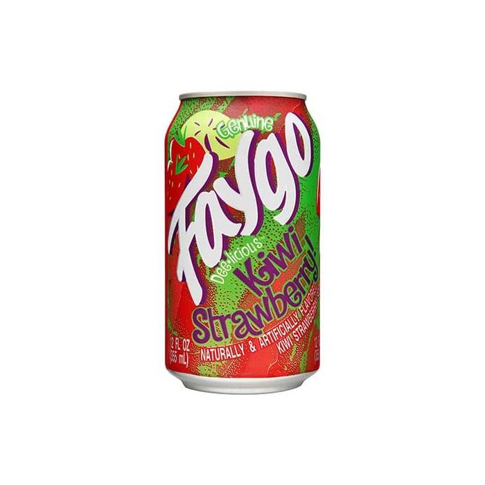 Faygo Kiwi &amp; Strawberry Cans 355ml