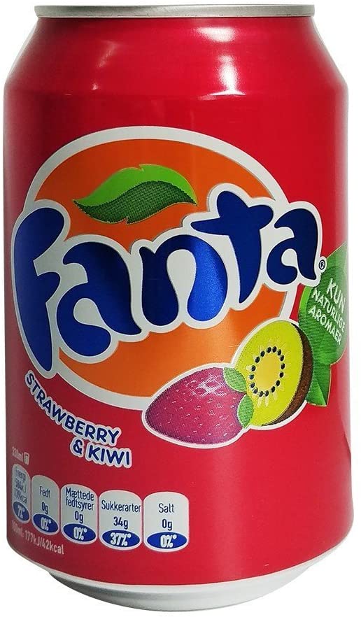 Fanta Strawberry and Kiwi 330ml