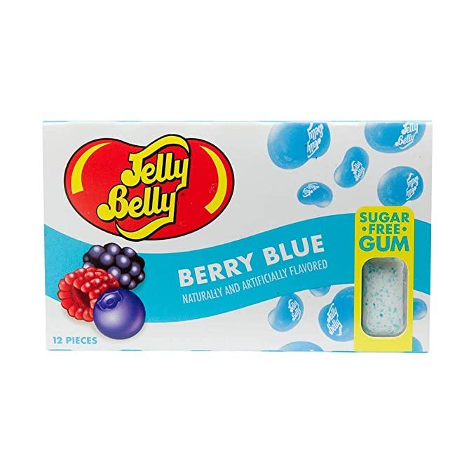 Jelly Belly Sugar Free Gum Berry Blue 60g