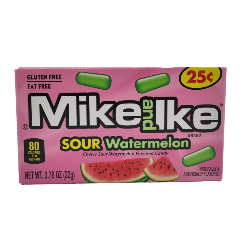 Mike & Ike Sour Watermelon Box 22g