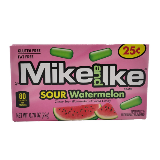 Mike & Ike Sour Watermelon Box 22g