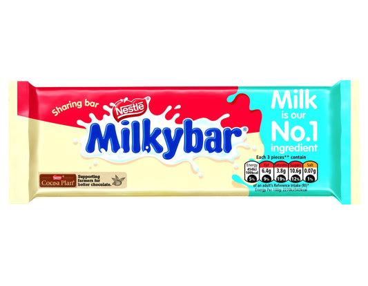 Milkybar White Chocolate Sharing Bar 100g