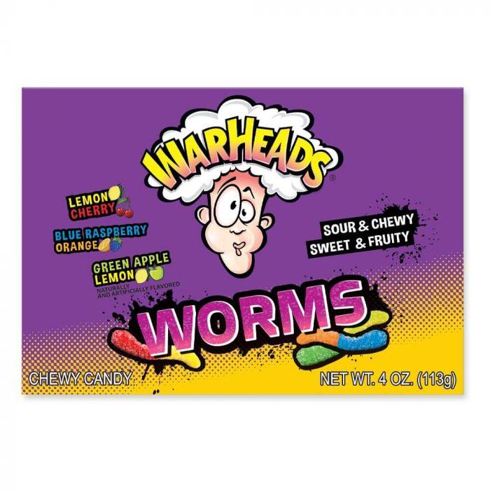 Warheads Sour Worms Sharing Box 113g