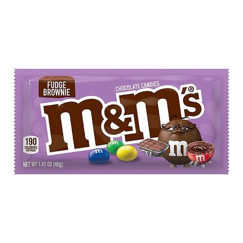 M&amp;M's Fudge Brownie 40g