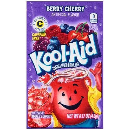 Kool Aid Twists Blastin Berry Cherry Sachet