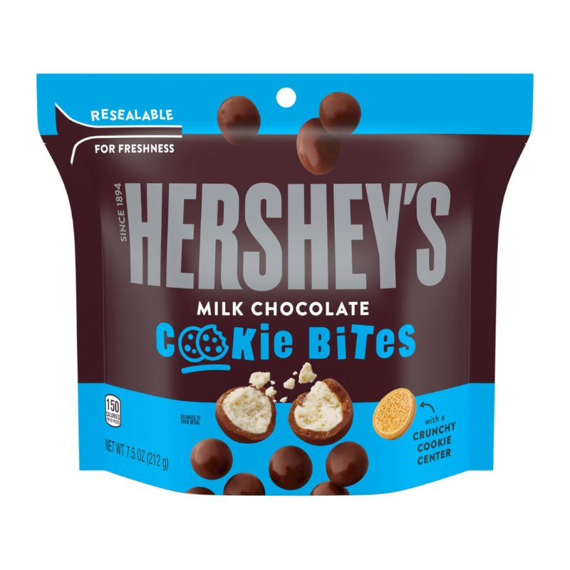 Hershey's Milk Chocolate Cookie Bites 212g