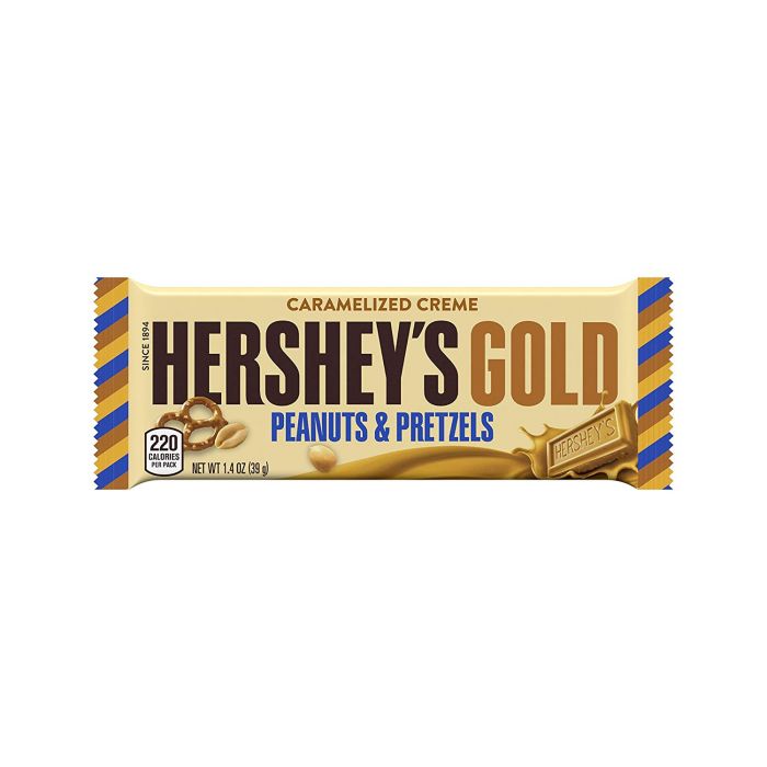 Hershey's Gold Peanuts & Pretzels 39g