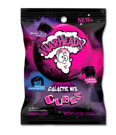 Warheads Galactic Cubes 127g