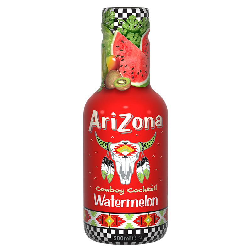 AriZona Cowboy Cocktail Watermelon Iced Tea Drink 500ml