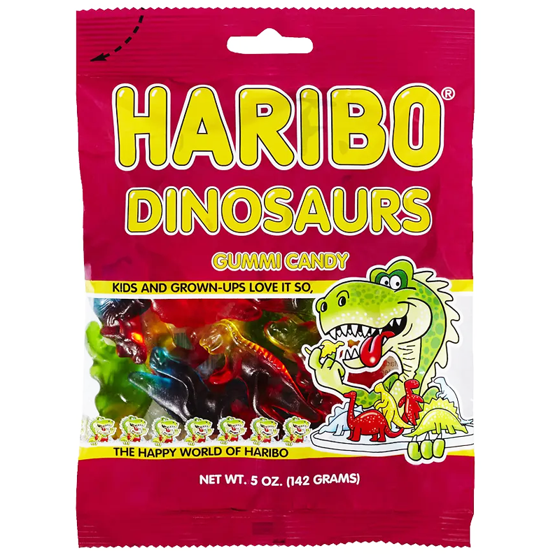 Haribo Dinosaurs 142g