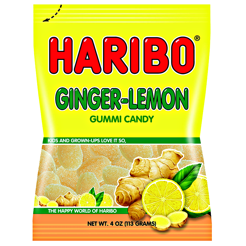 Haribo Ginger-Lemon 113g