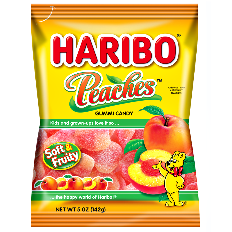 Haribo Peaches 142g