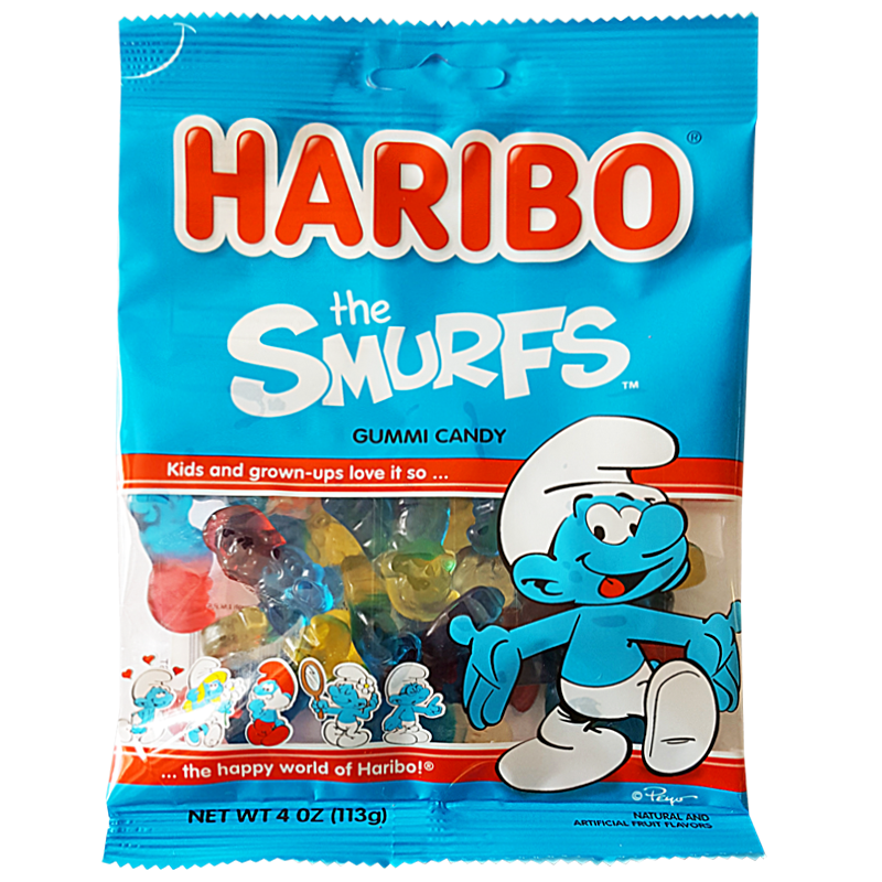 Haribo Smurfs 113g