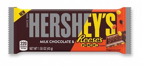 Hershey's Milk Chocolate with Reece's Pieces 43g