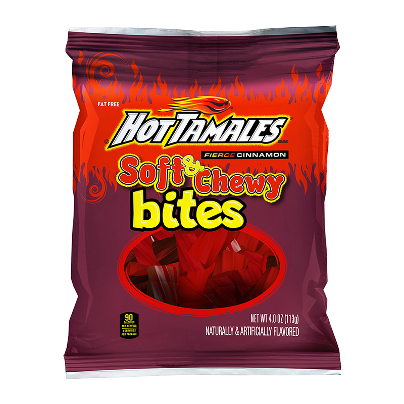 Hot Tamales Soft and Chewy Bites 113g