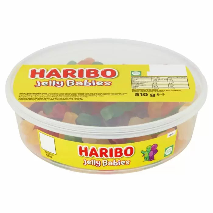 Haribo Jelly Babies Tub