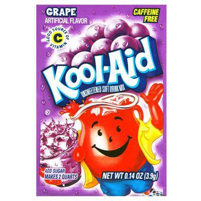 Kool Aid Grape Drink Mix Sachet