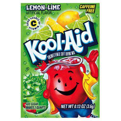 Kool Aid Lemon and Lime Drink Mix Sachet