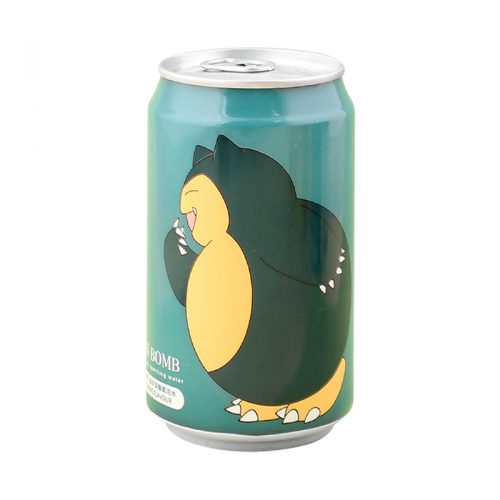 Ocean Bomb Pokémon Snorlax Grape Sparkling Water 354ml