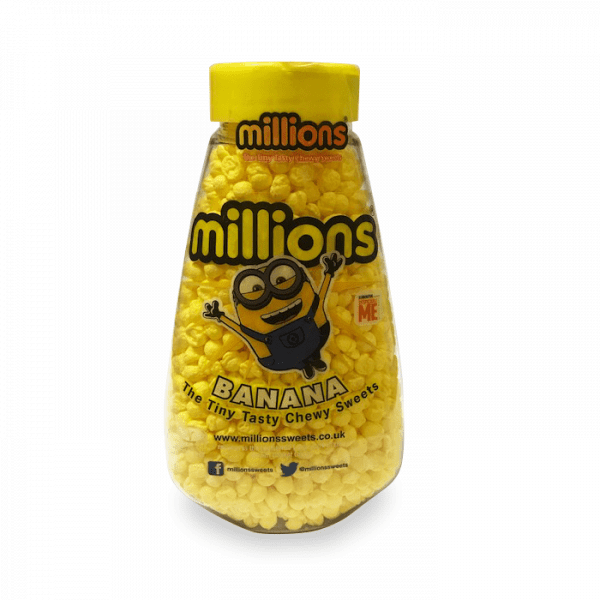 Millions Minion Banana Taper Gift Jar 227g