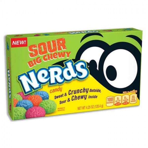 Sour Big Chewy Nerds Theatre Box 120.4g