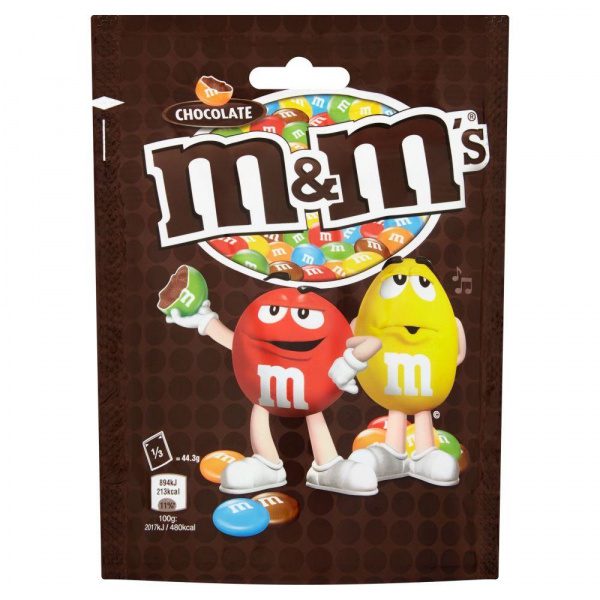 M&M's Chocolate Sharing Bag 125g